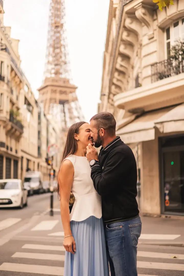 Anniversary Photoshoot in Paris